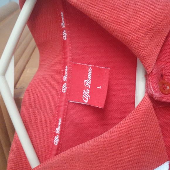 Vintage Alfa Romeo Two-Button Polo Shirt - Picture 3 of 16